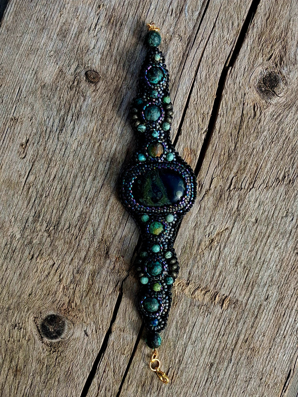 Bracelet "The Other Planet" & Kambaba Jasper