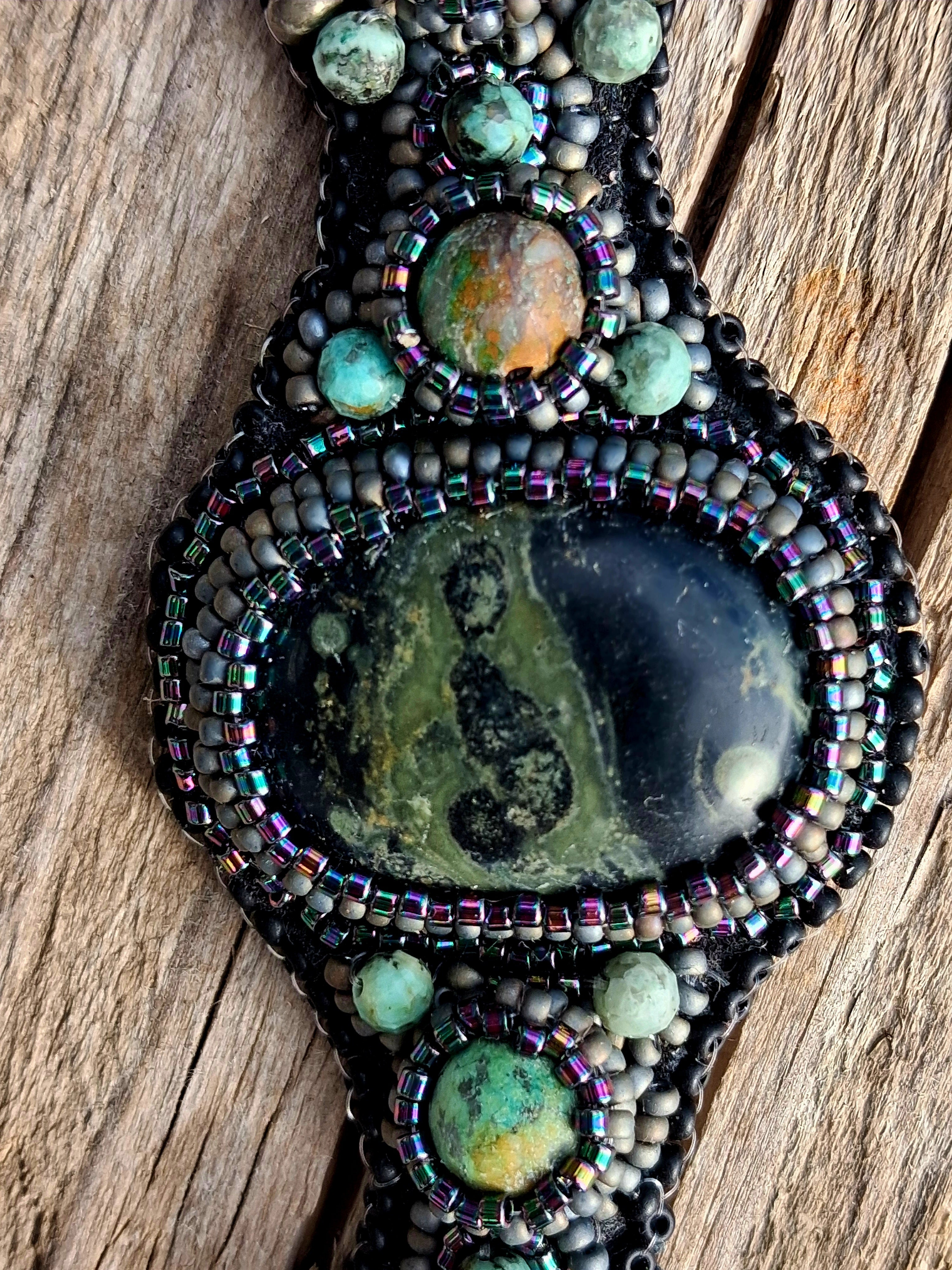 Bracelet "The Other Planet" & Kambaba Jasper