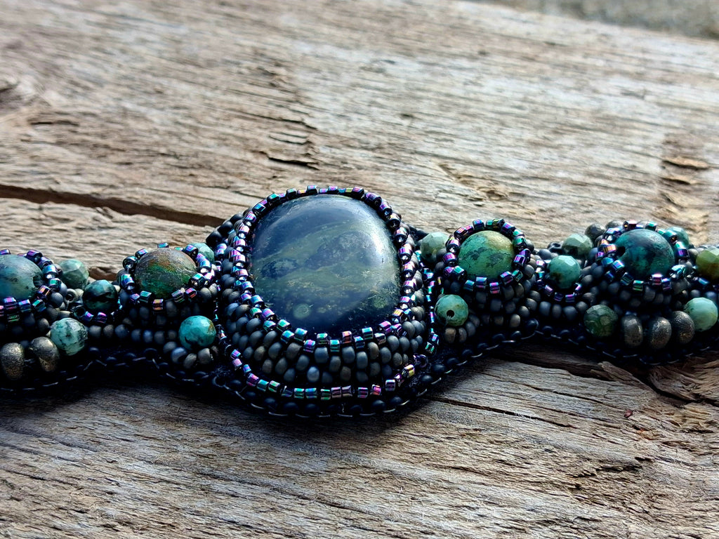 Bracelet "The Other Planet" & Kambaba Jasper