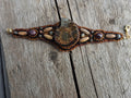 Bracelet "Time on Your Wrist" with Natural Ammonite