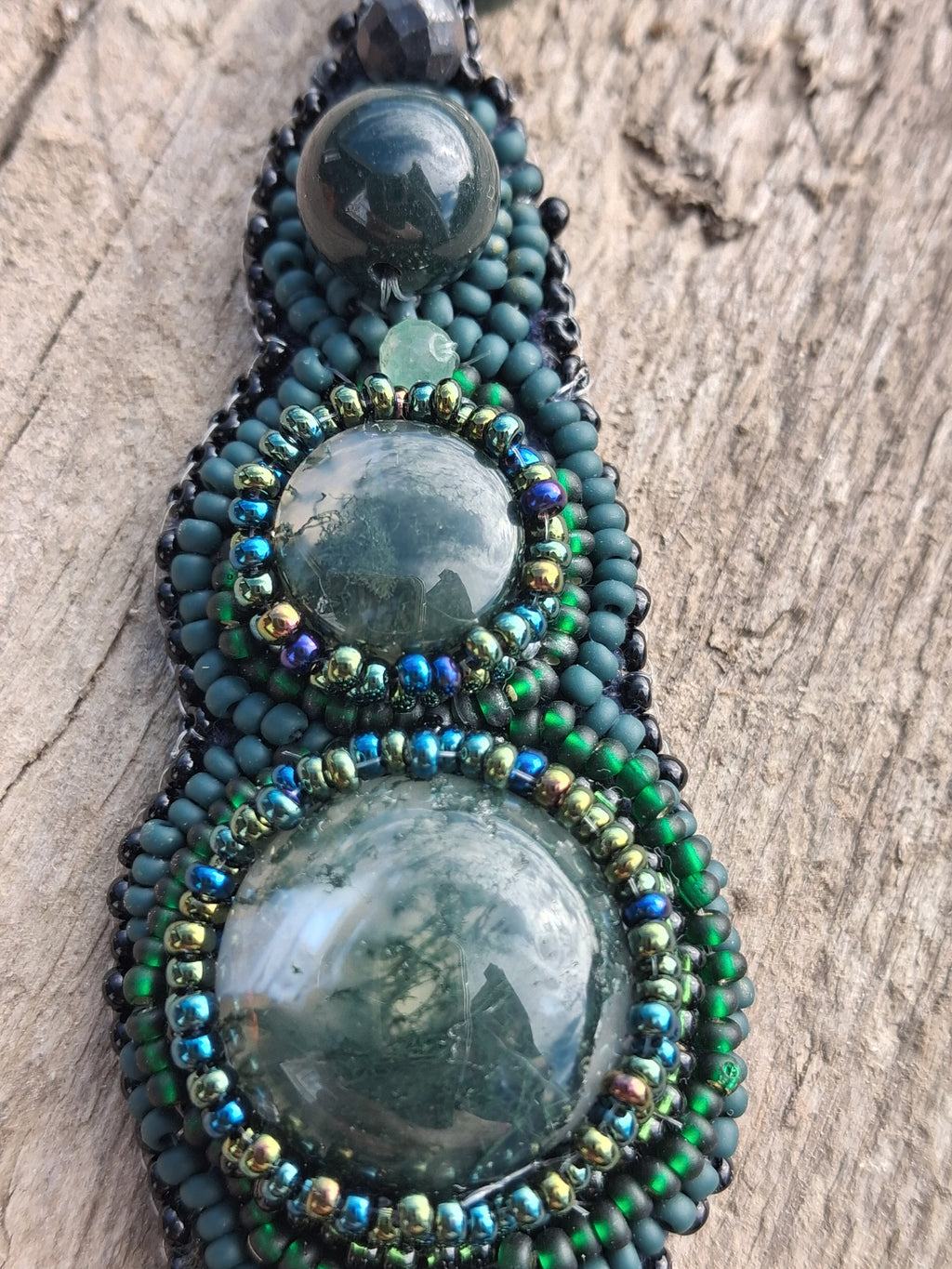 "The Breath of the Forest"& Moss Agate