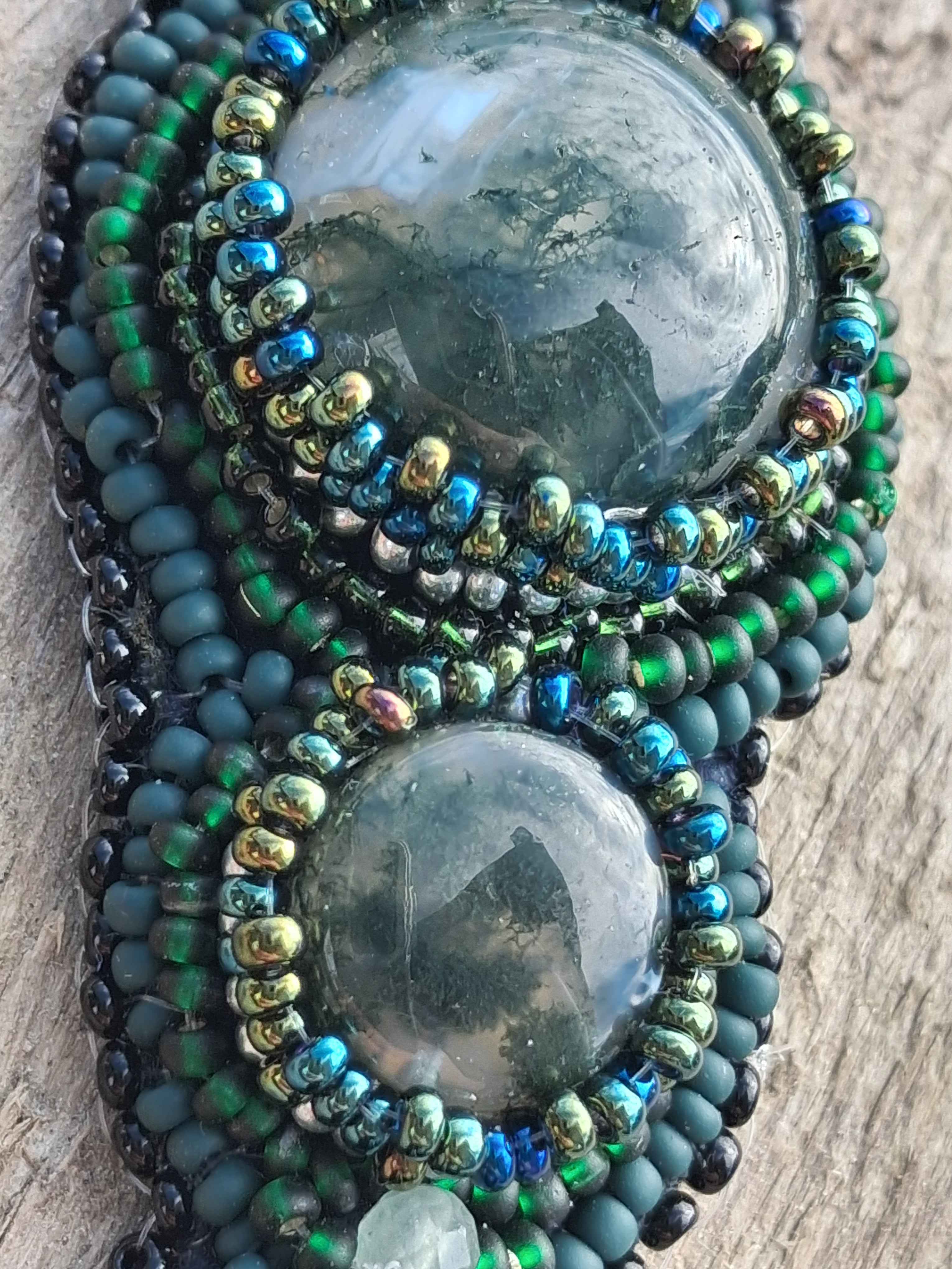"The Breath of the Forest"& Moss Agate