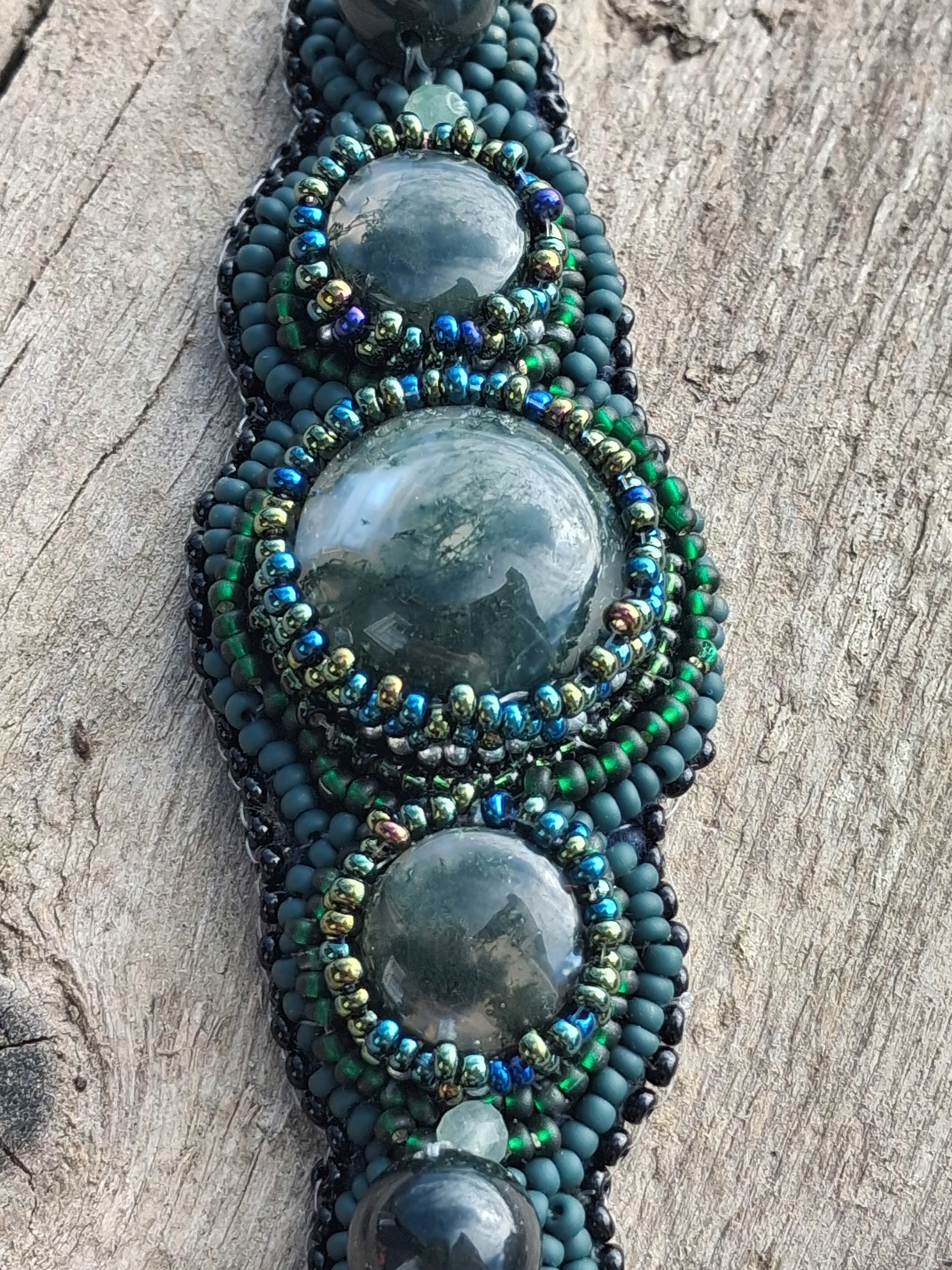 "The Breath of the Forest"& Moss Agate