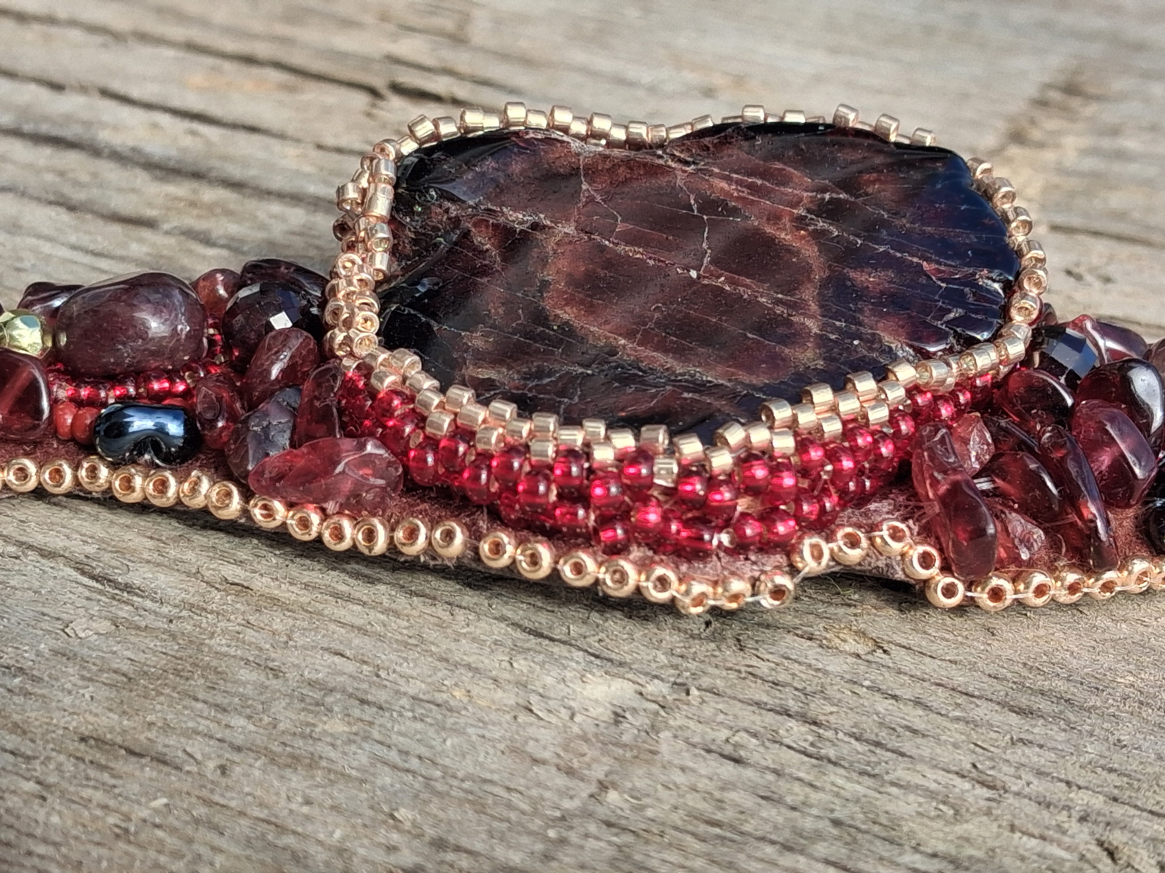 "The Garnet Heart" & Garnet
