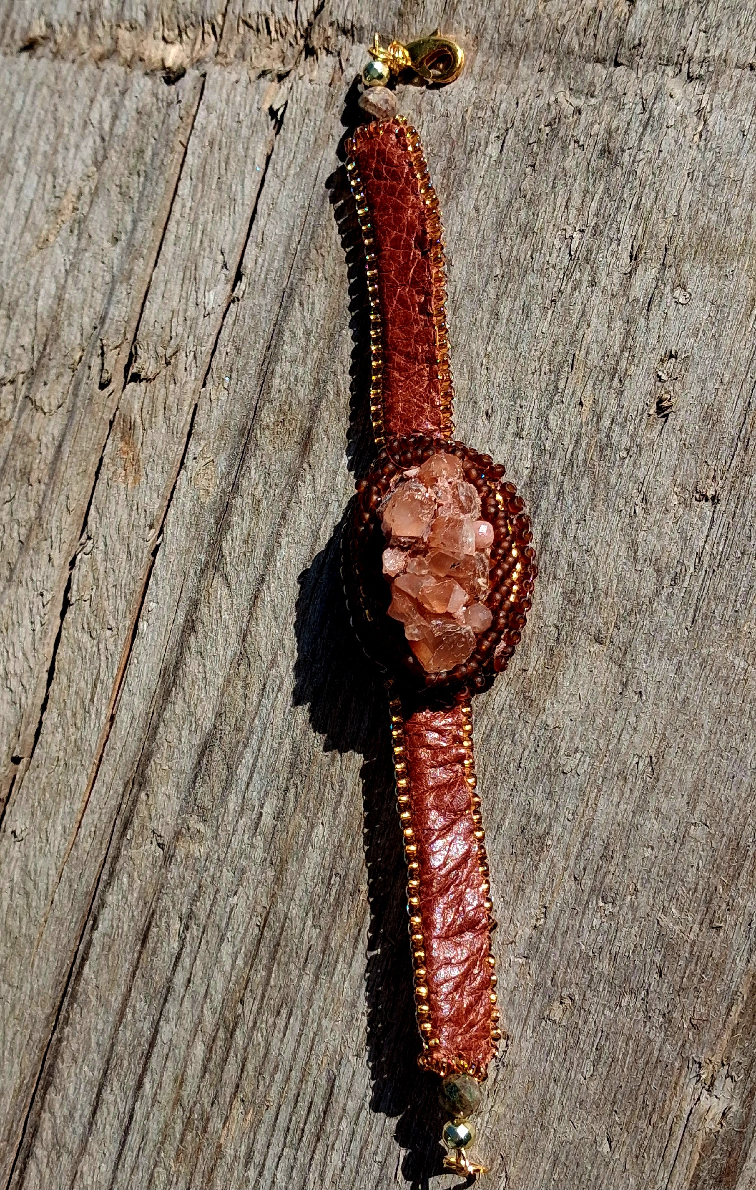 Bracelet "Ancient Light" & Aragonite