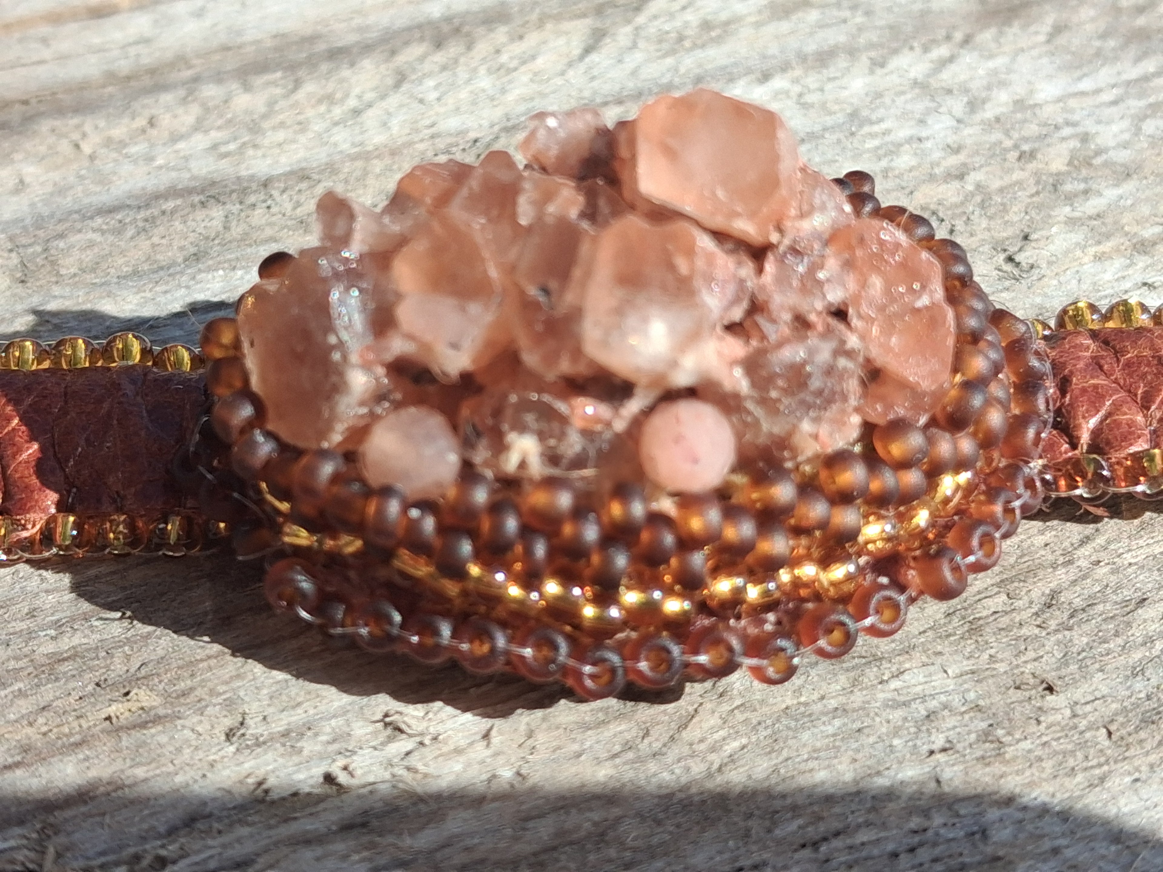 Bracelet "Ancient Light" & Aragonite