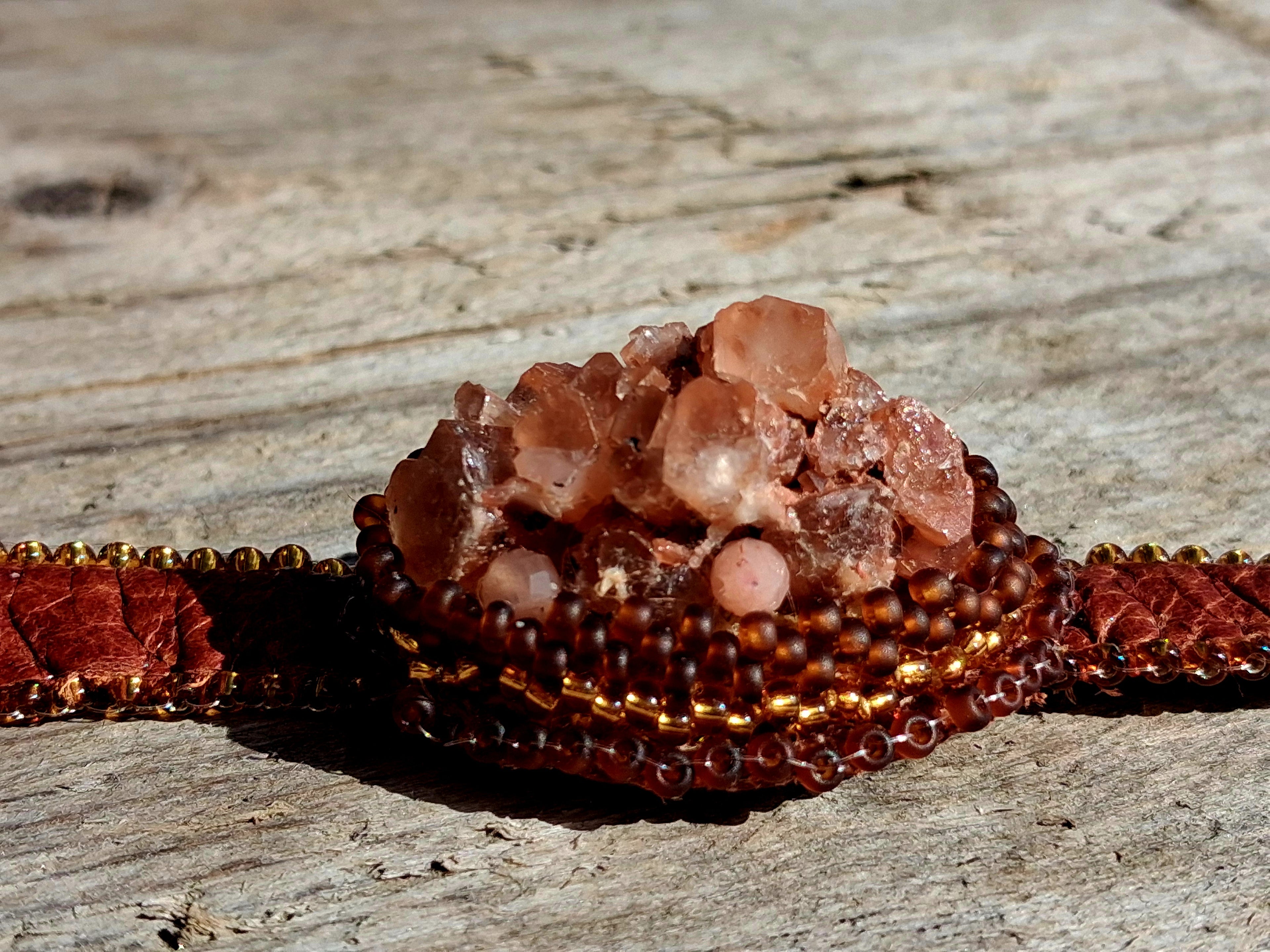 Bracelet "Ancient Light" & Aragonite