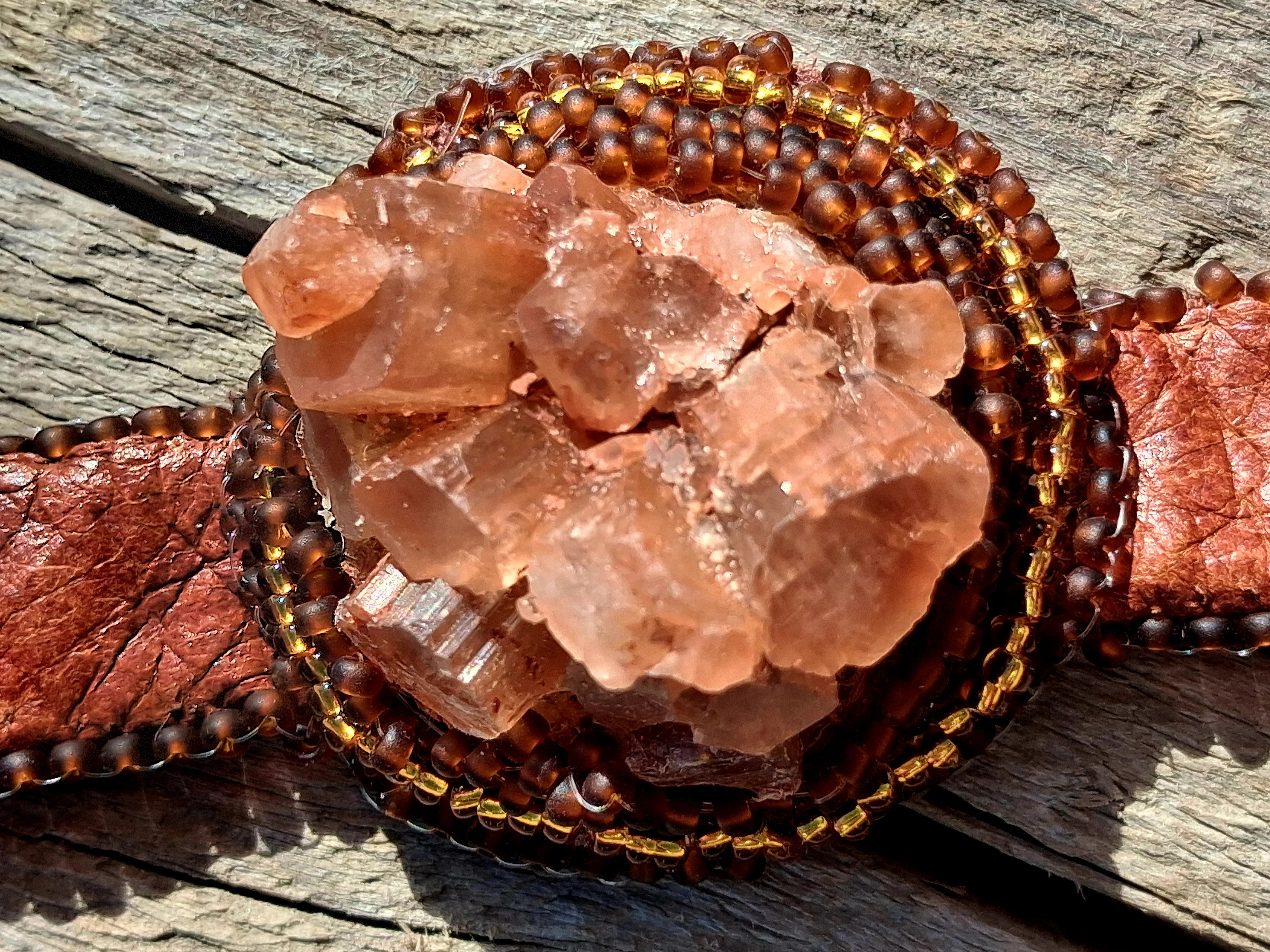 Bracelet "Primeval Light" & Aragonite