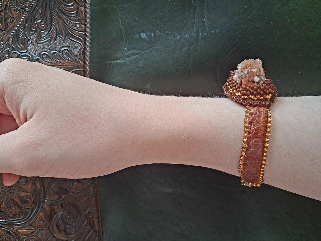 Bracelet "Ancient Light" & Aragonite