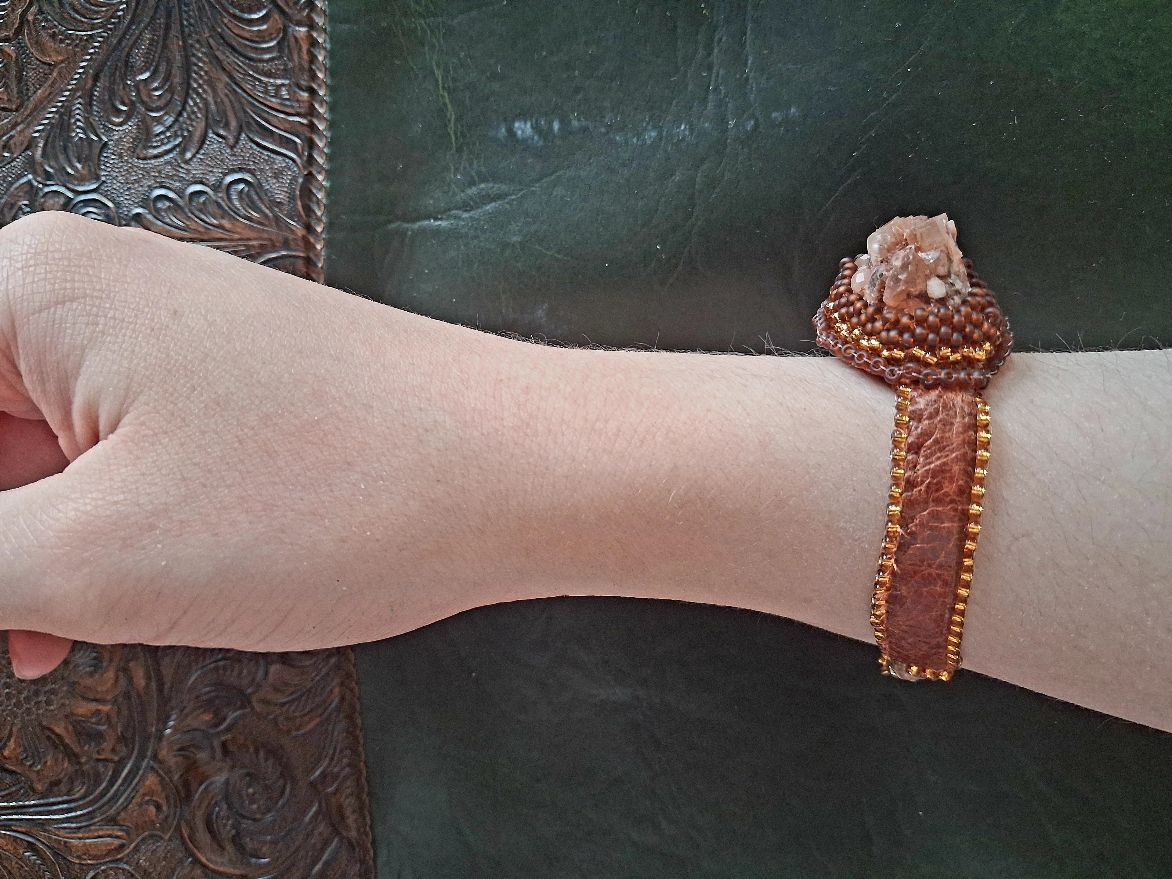 Bracelet "Ancient Light" & Aragonite