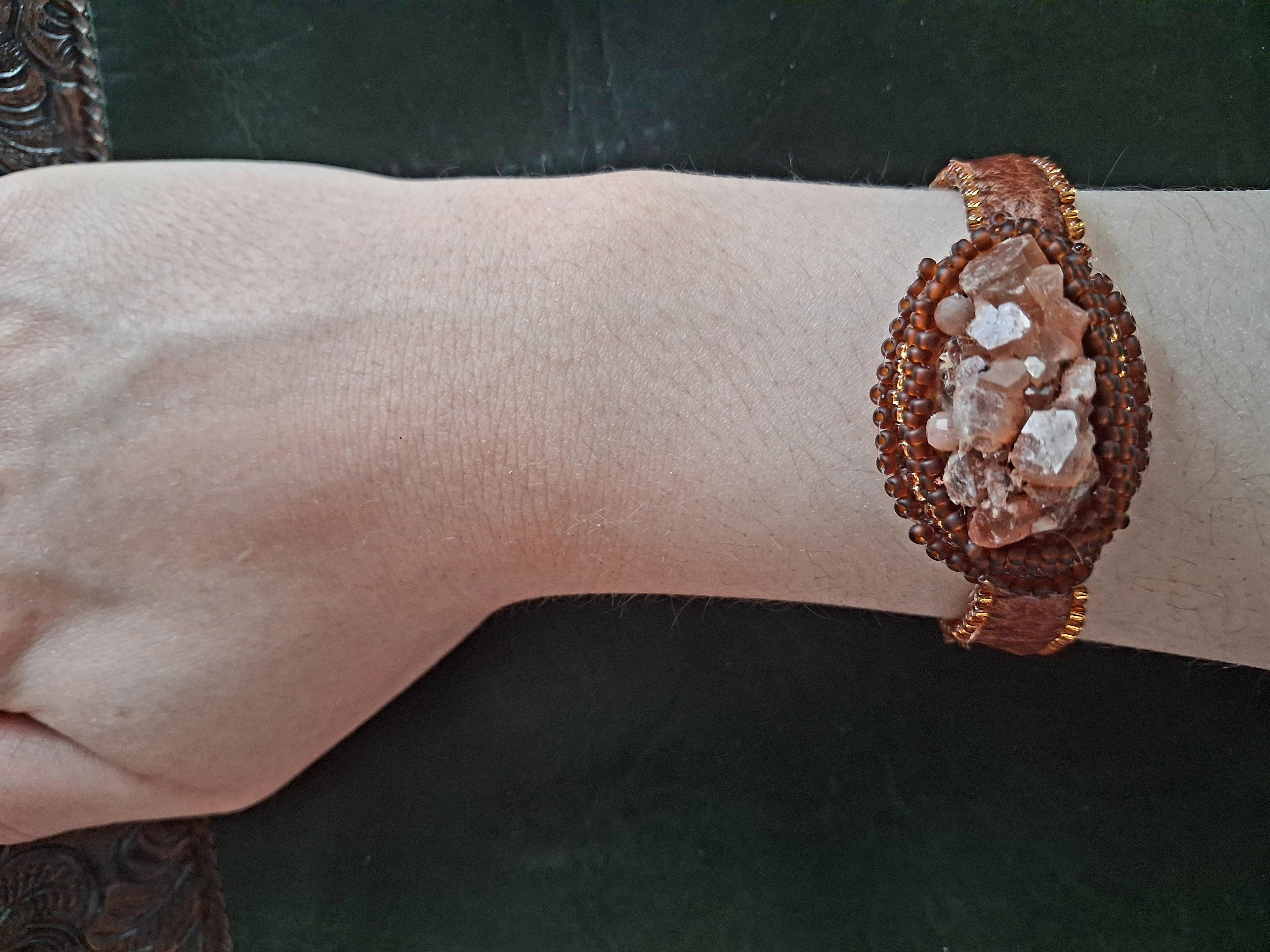 Bracelet "Ancient Light" & Aragonite