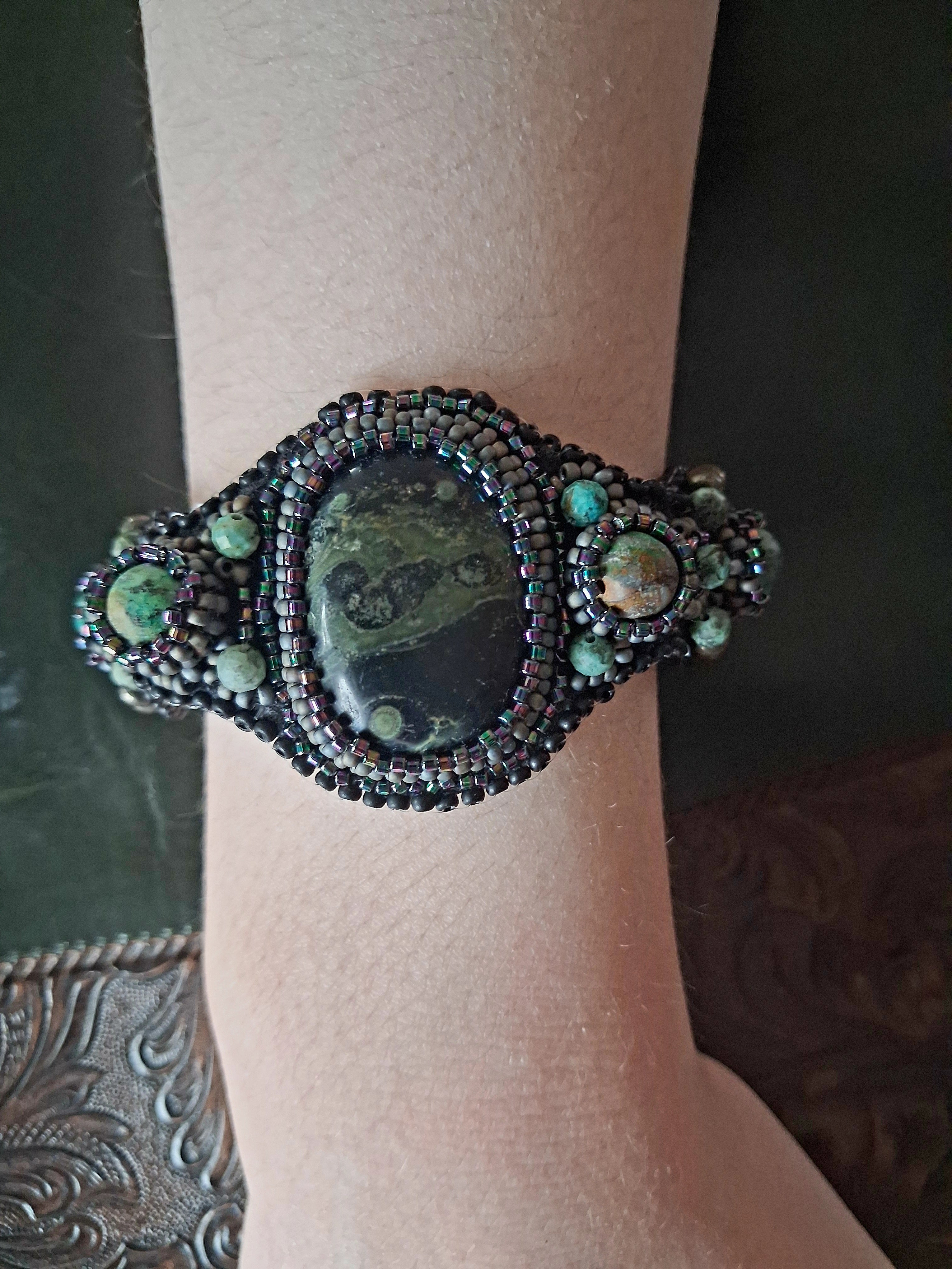 Bracelet "The Other Planet" & Kambaba Jasper