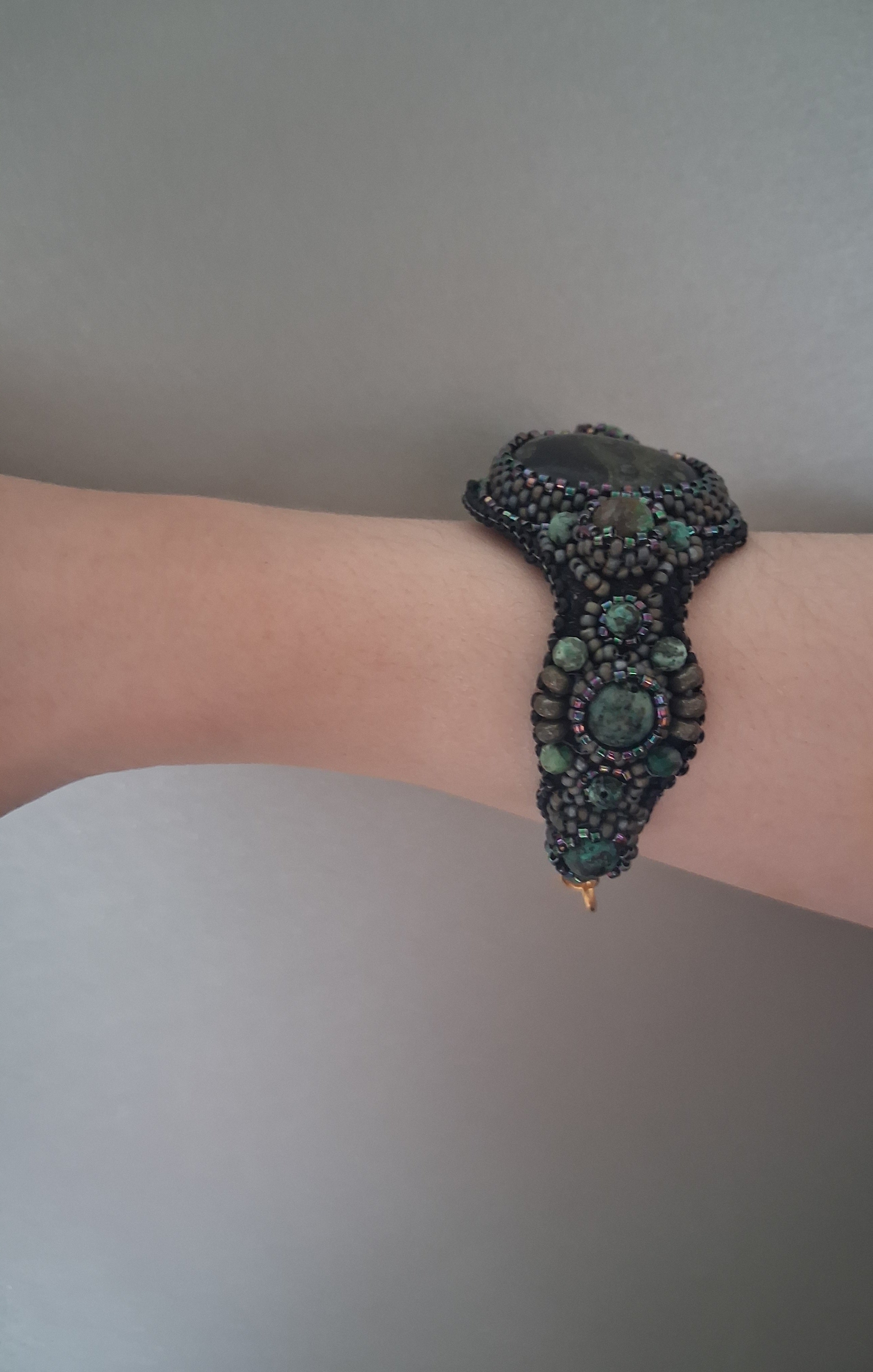 Bracelet "The Other Planet" & Kambaba Jasper