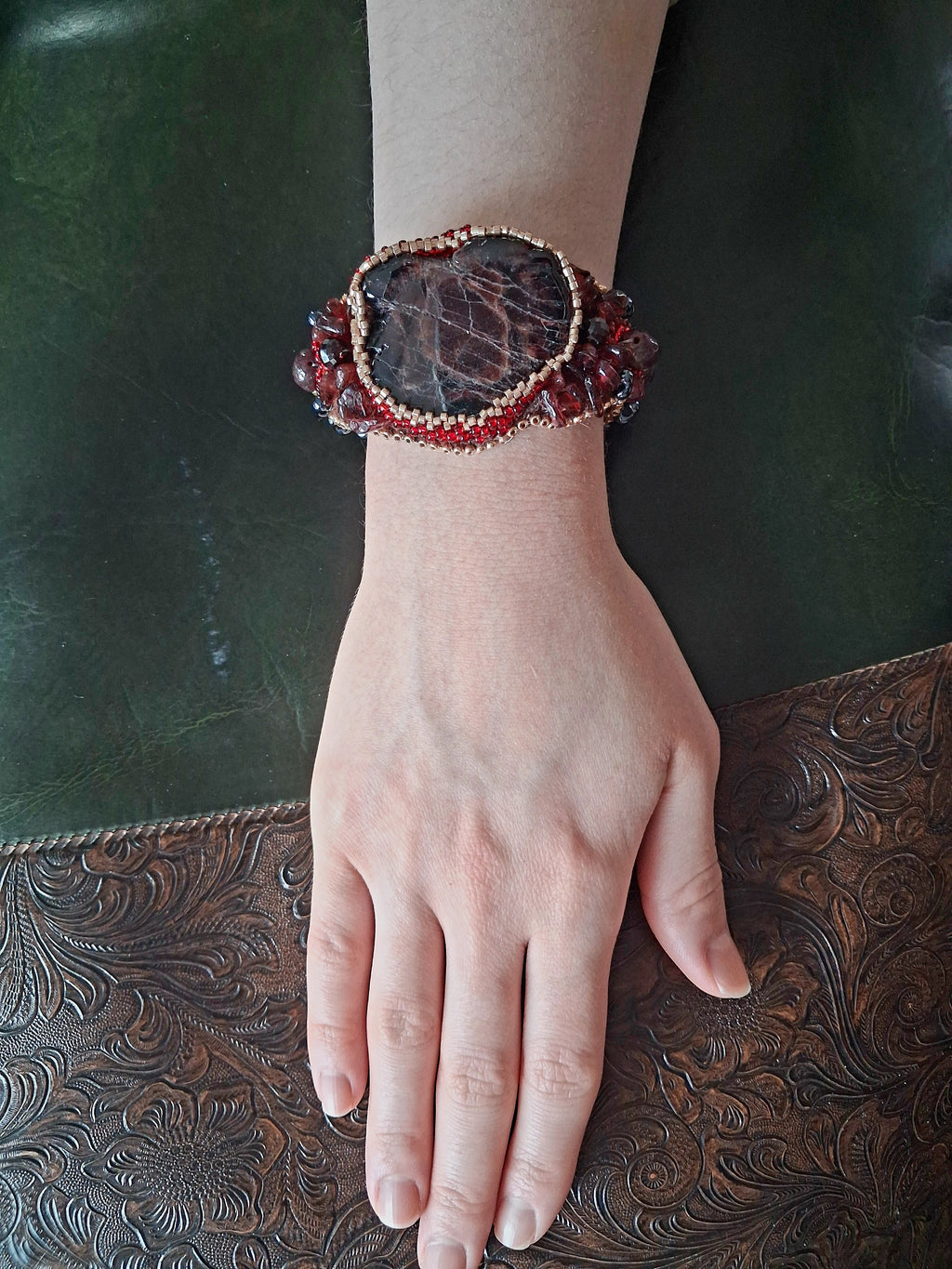"The Garnet Heart" & Garnet