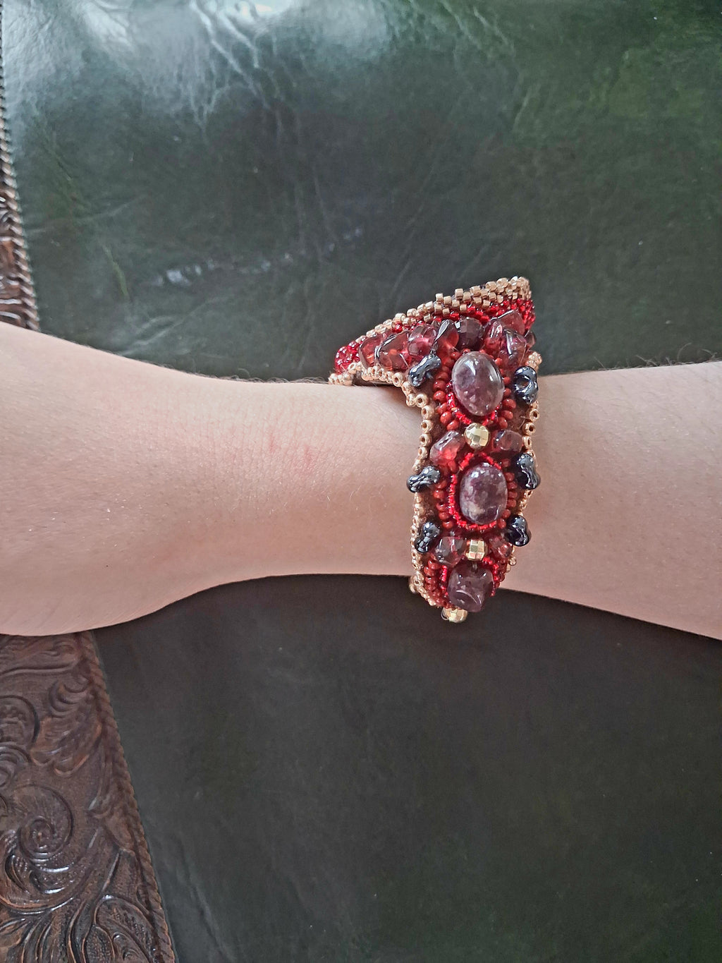 "The Garnet Heart" & Garnet