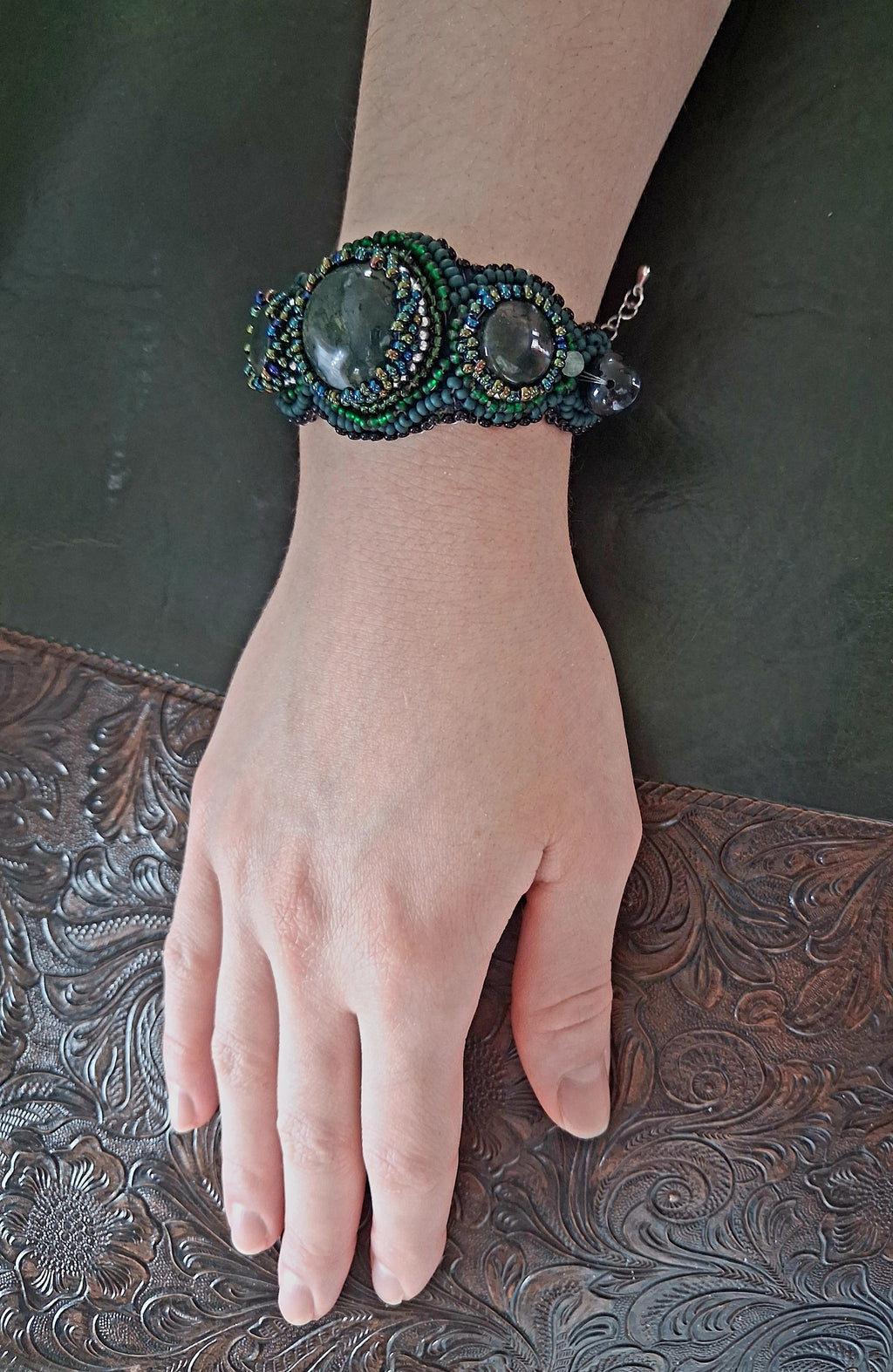"The Breath of the Forest"& Moss Agate