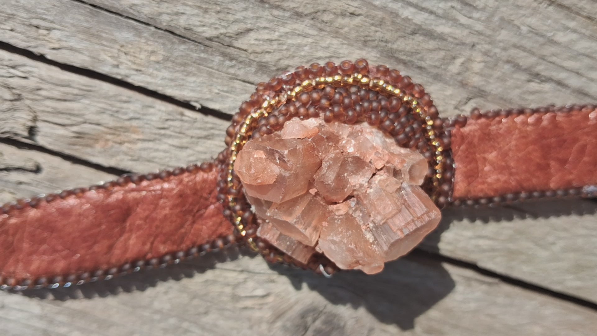Bracelet "Primeval Light" & Aragonite