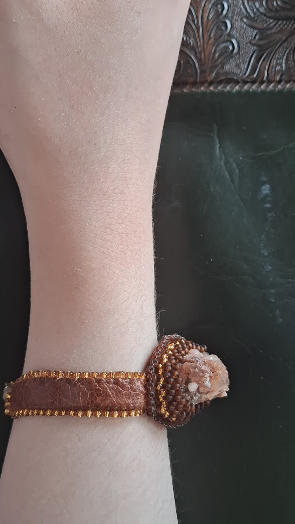 Bracelet "Ancient Light" & Aragonite
